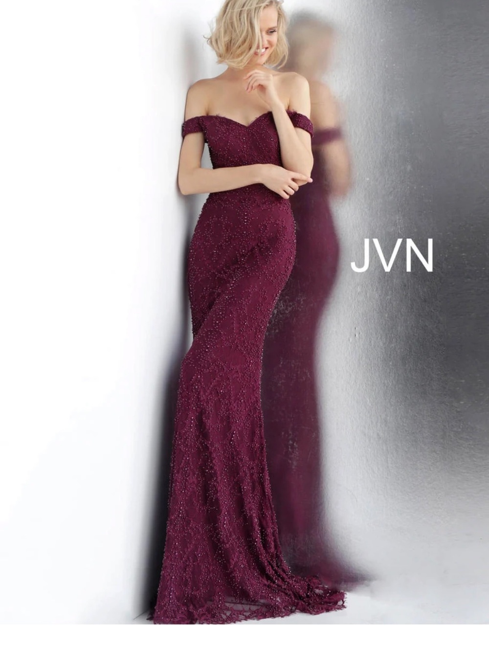 JVN Prom by Jovani NWT off the shoulder dress size 16